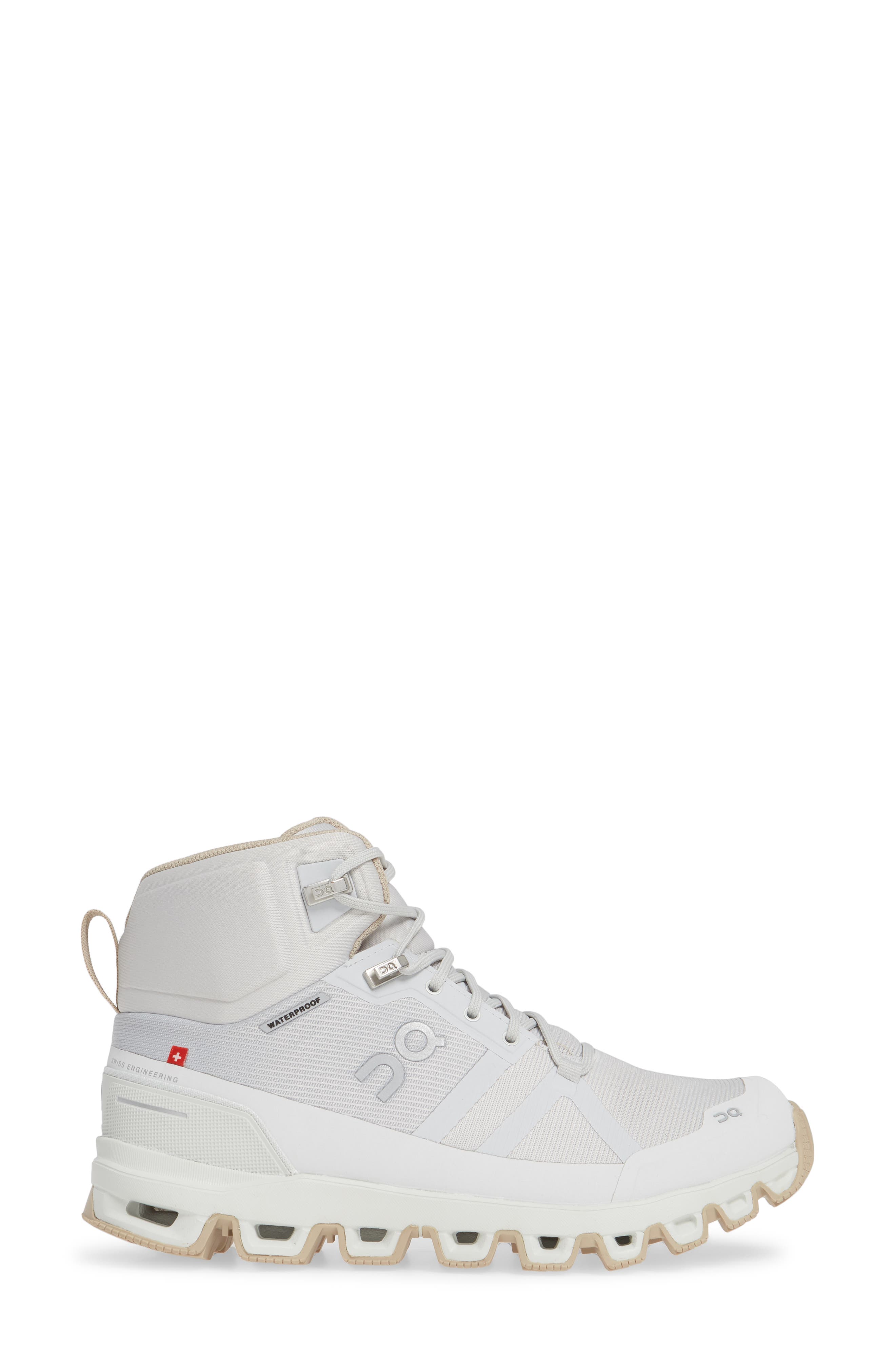 Cloudrock Waterproof Hiking Boot - Women, Alternate, color, GLACIER/ SAND