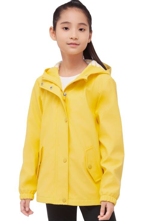 Kids' Waterproof Rain Coat Rubberized Jacket