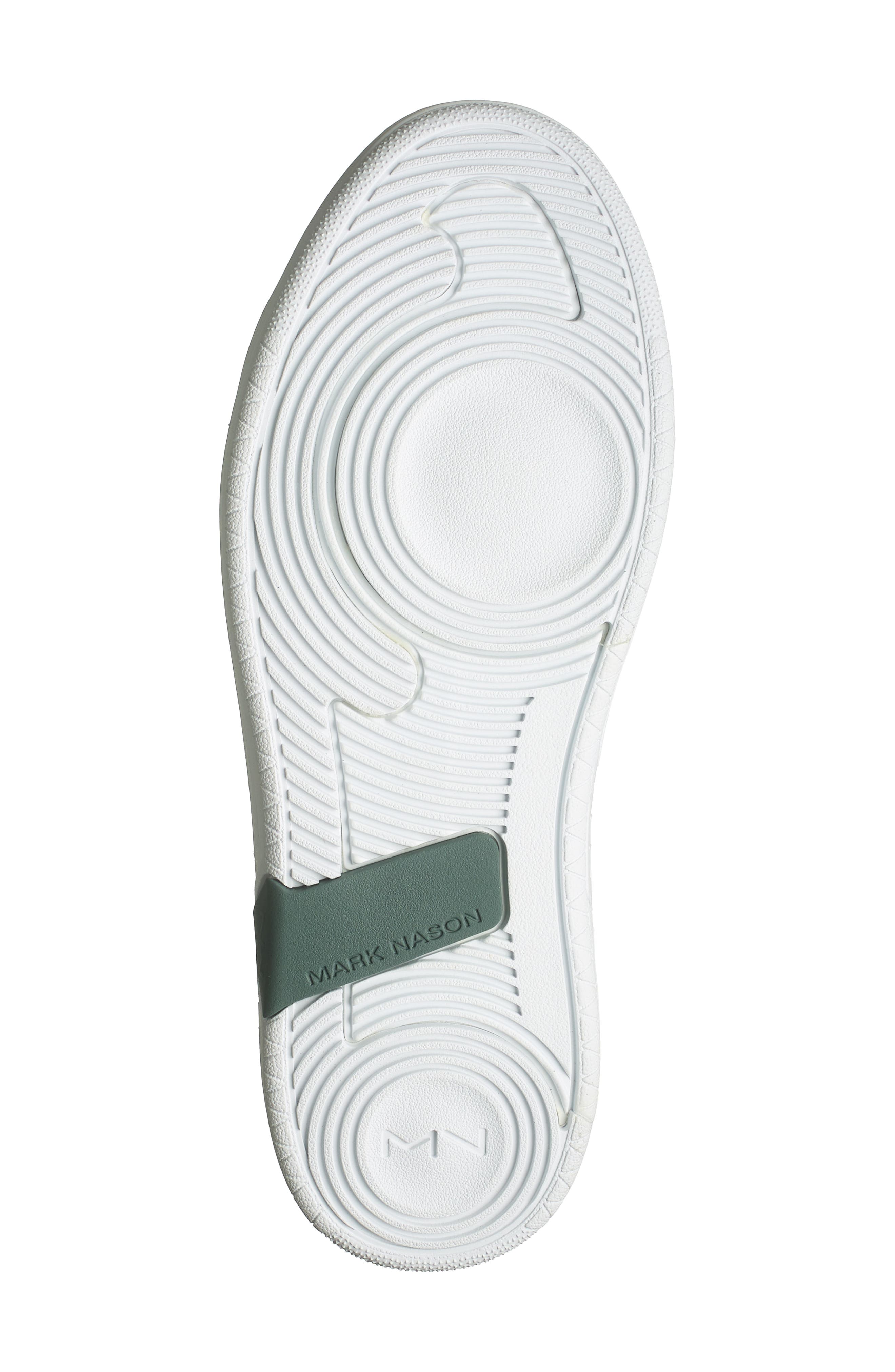 Alpha Cup Brayden Slip-On Sneaker, Alternate, color, WHITE/ GREEN