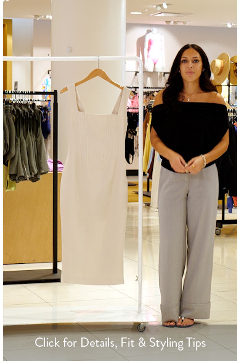 Suiting Midi Dress video