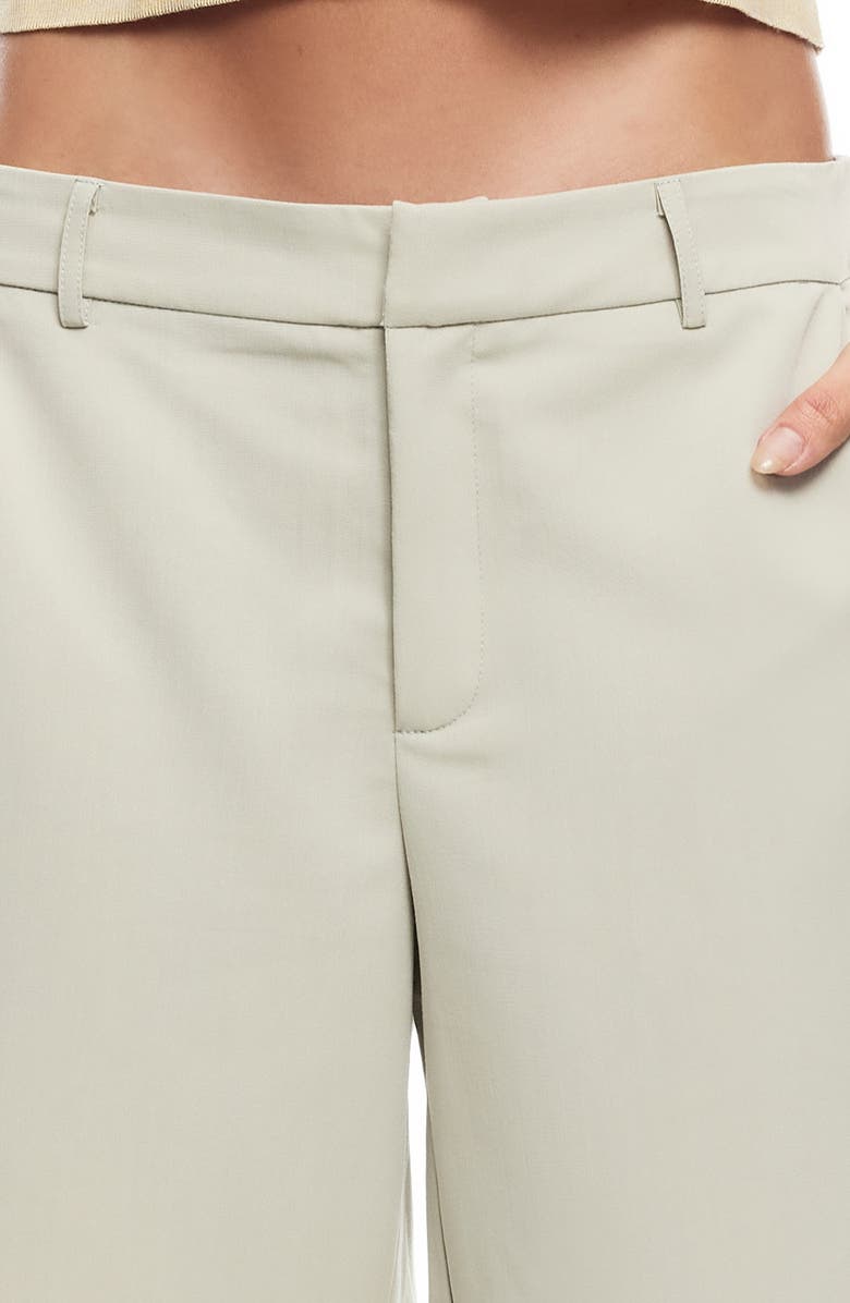 LIONESS Kurt Low Rise Bermuda Shorts, Alternate, color, Matcha