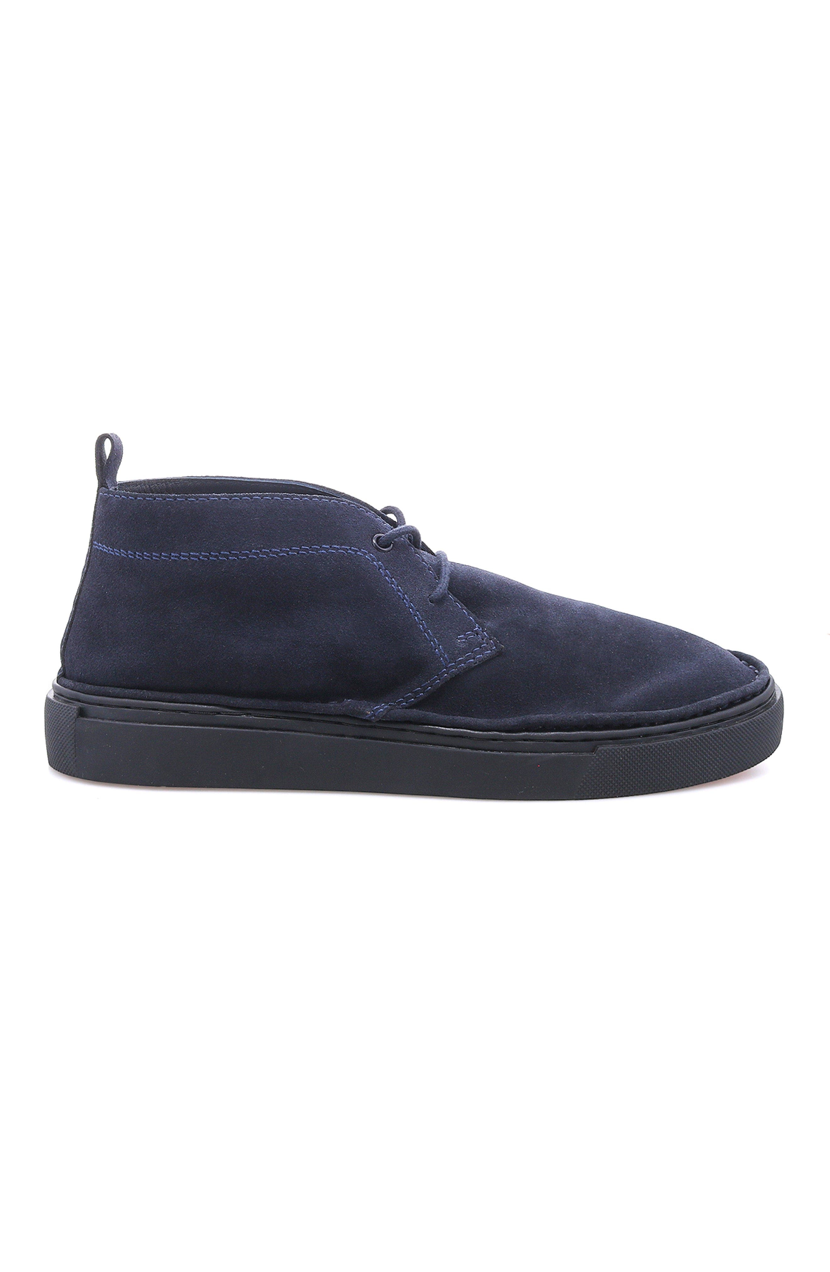 Volunteer Chukka Sneaker, Alternate, color, Navy Suede