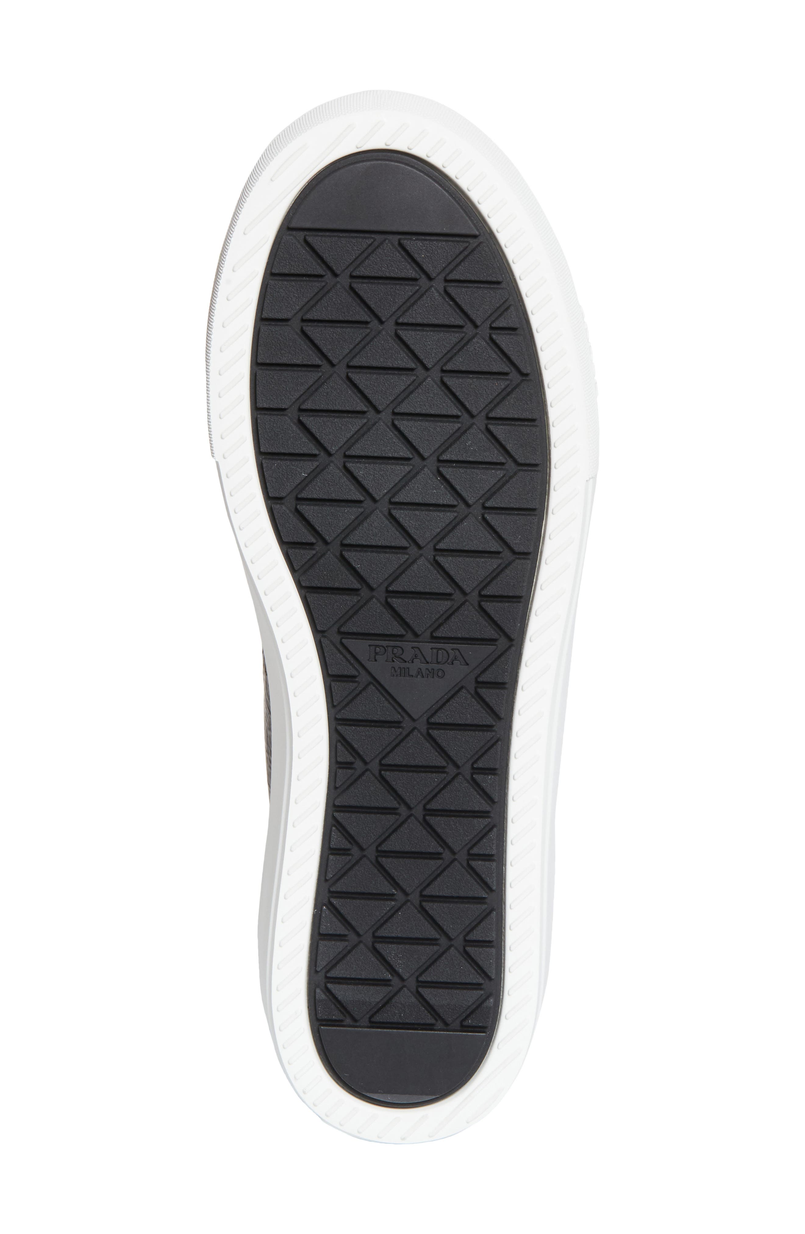 Prada Naplak Low Top Sneaker, Alternate, color, 