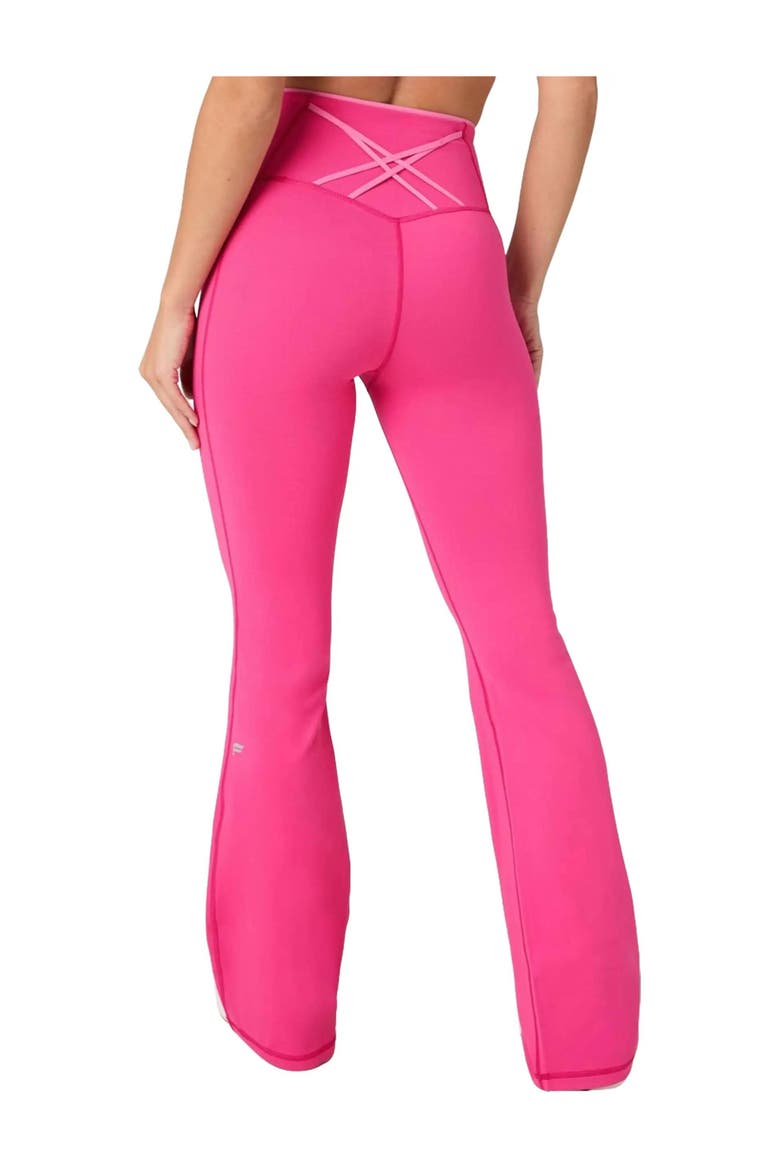 Boost PowerHold High-Waisted Flare Pant, Alternate, color, Pink Crush