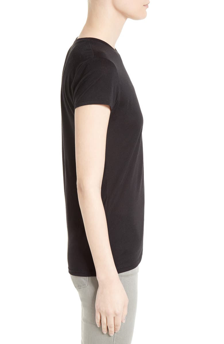 Twenty Cotton & Modal Fitted Tee, Alternate, color, 