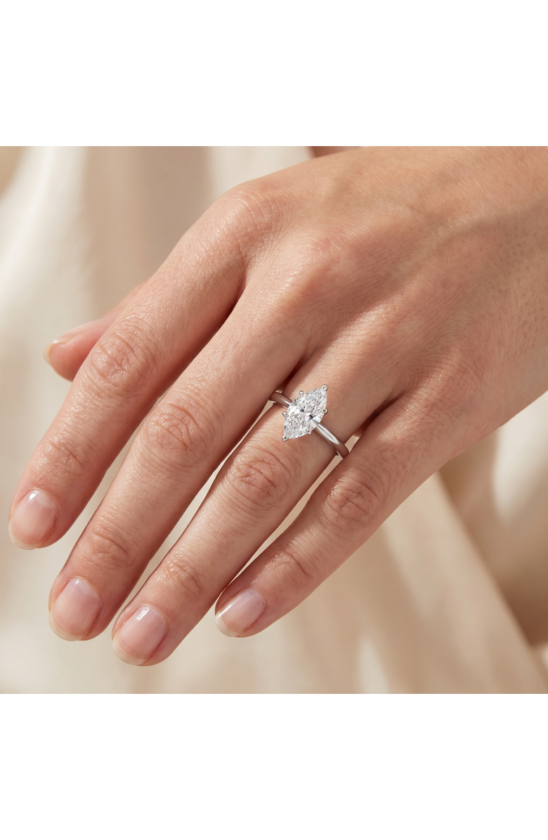 Bliss Diamond Platinum .72Ct Marquise Natural Certified Diamond Solitaire Engagement Ring, Alternate, color, Platinum