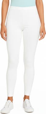 CITY THREADS Women's Soft 100% Cotton Everyday Wear Leggings