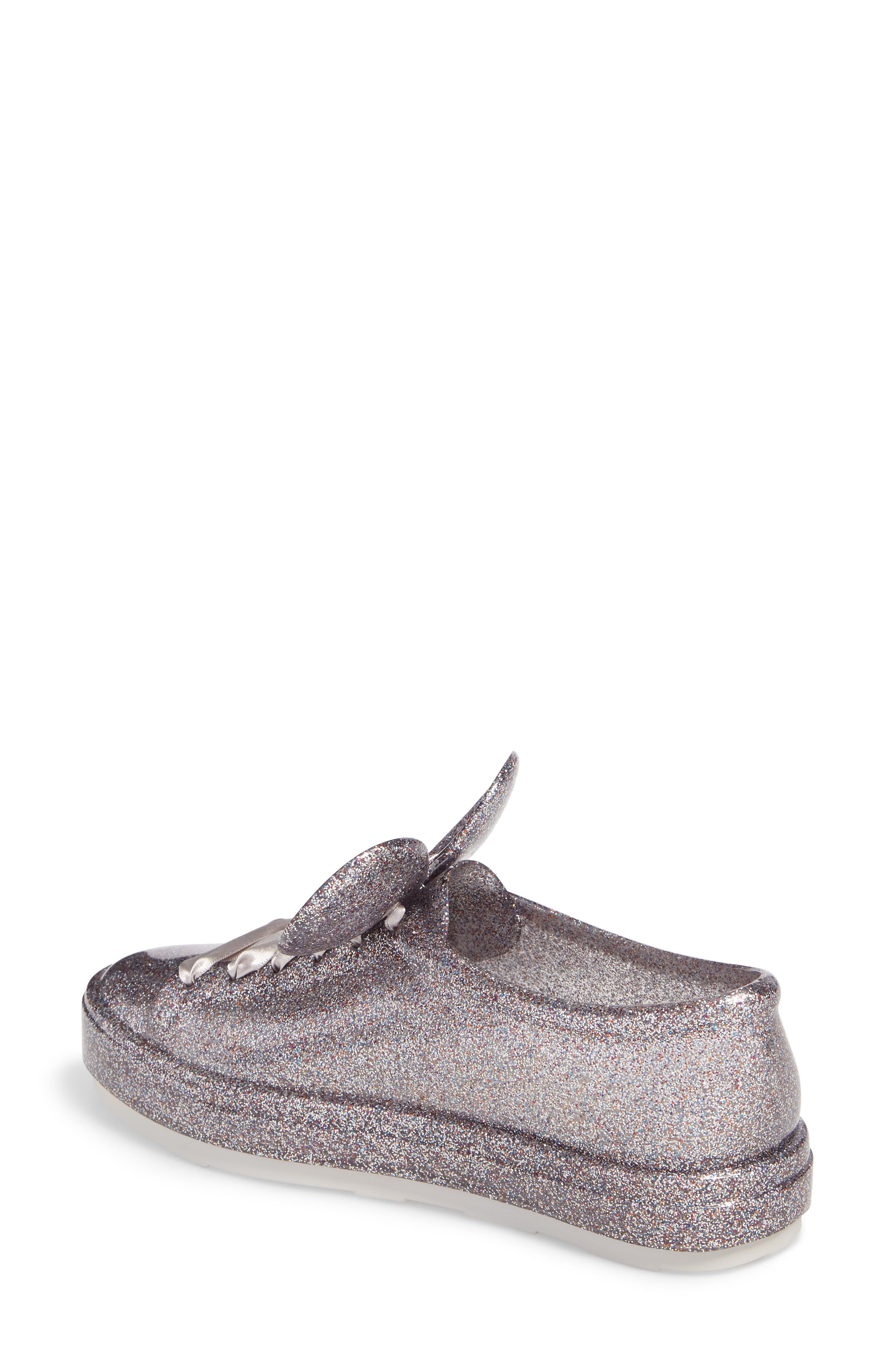 Be Disney Mouse Ear Sneaker, Alternate, color, SILVER CLOUD GLITTER