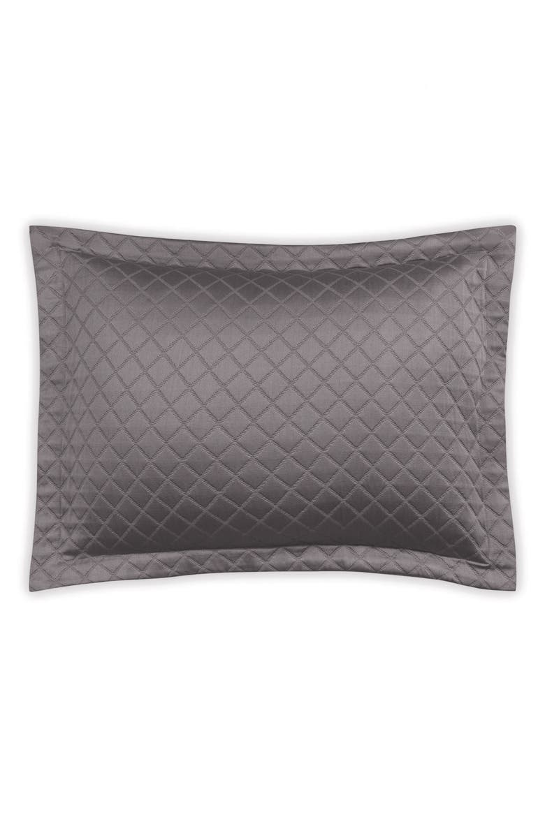 Nadia Boudoir Pillow Sham, Main, color, CHARCOAL