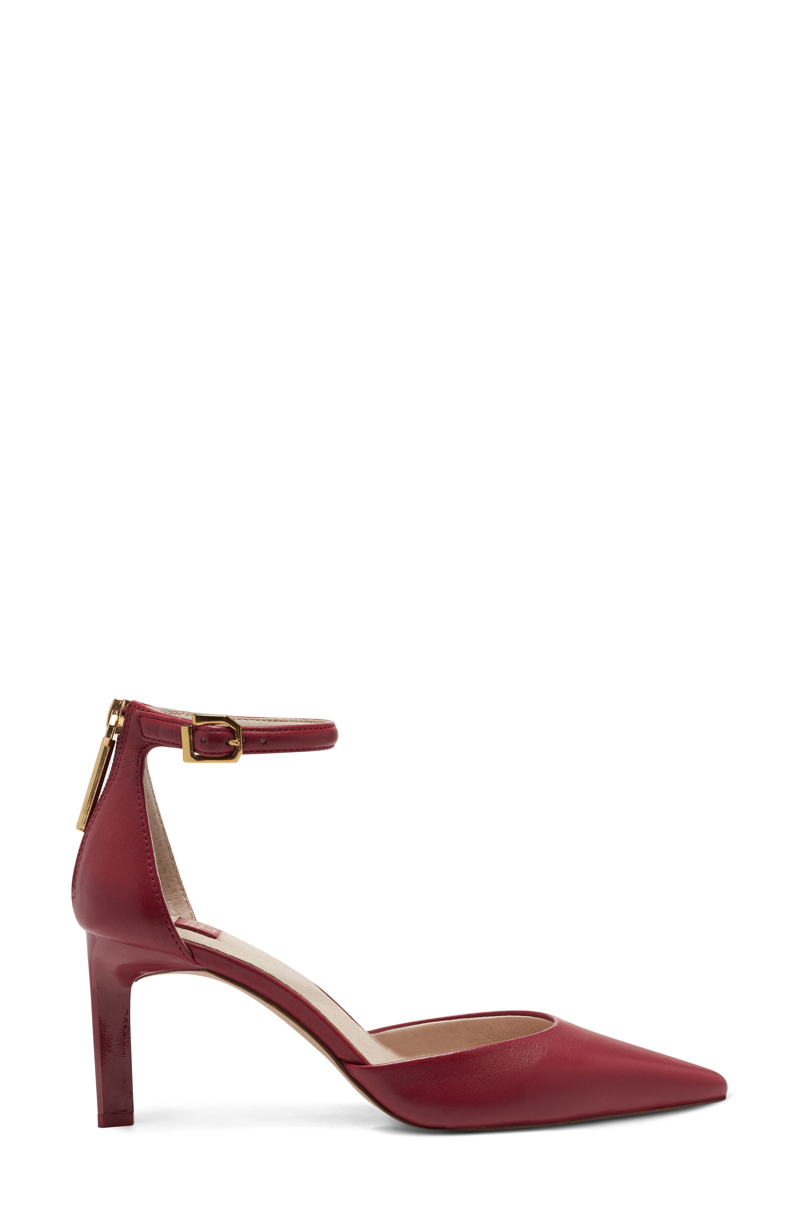 Kamren Ankle Strap Pump, Alternate, color, PATENT POP PH