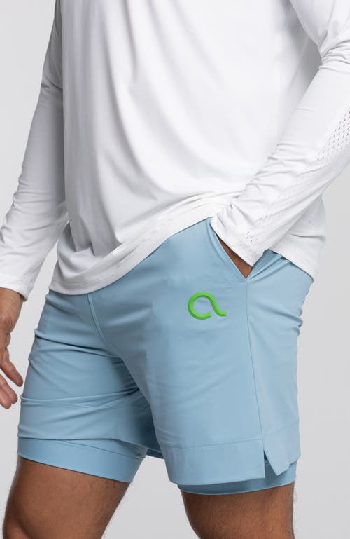 Avi Performance Pickleball Long Sleeve In White Lotus