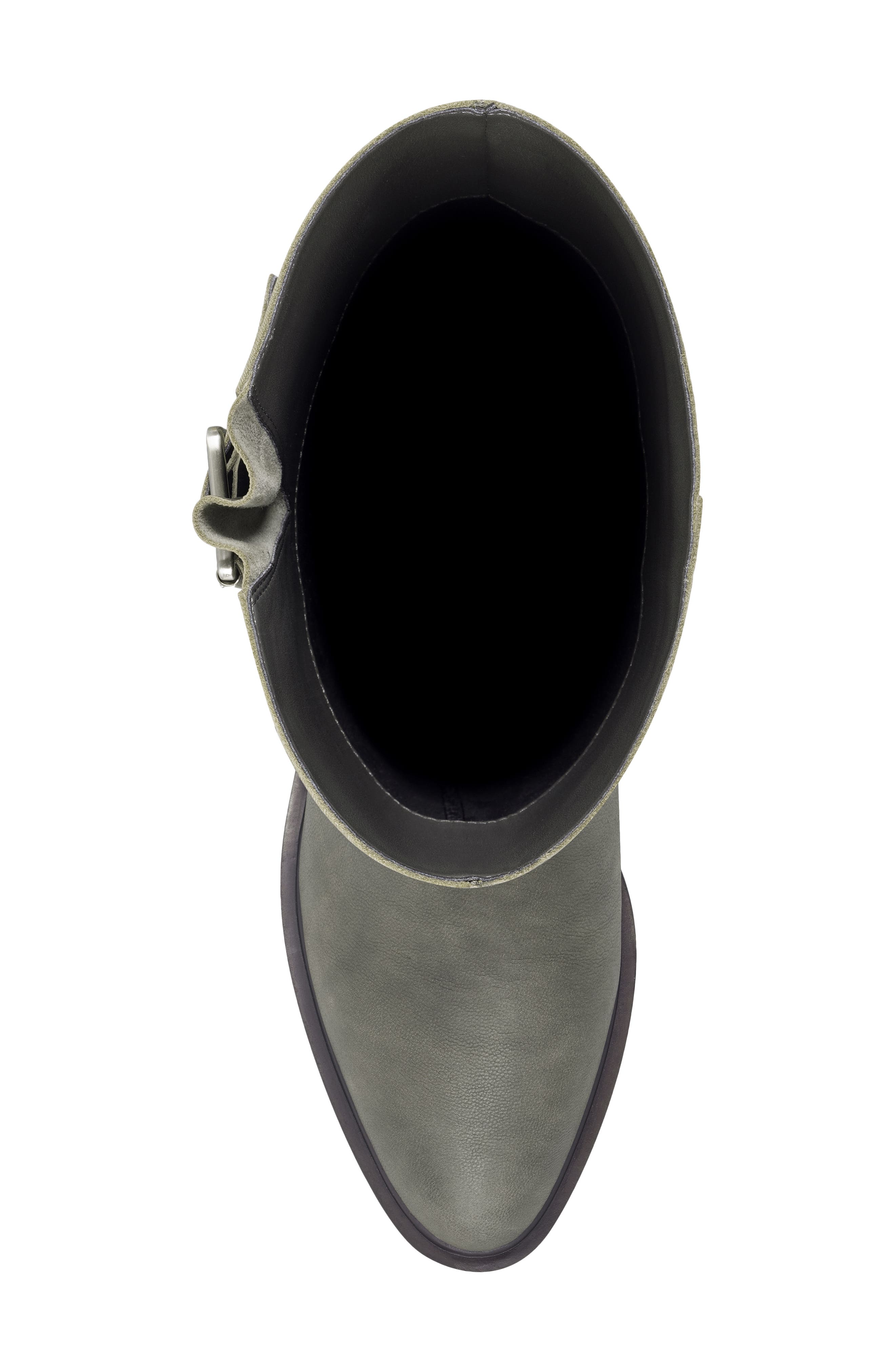 Jarney Knee High Boot, Alternate, color, FOSSIL GREY LEATHER