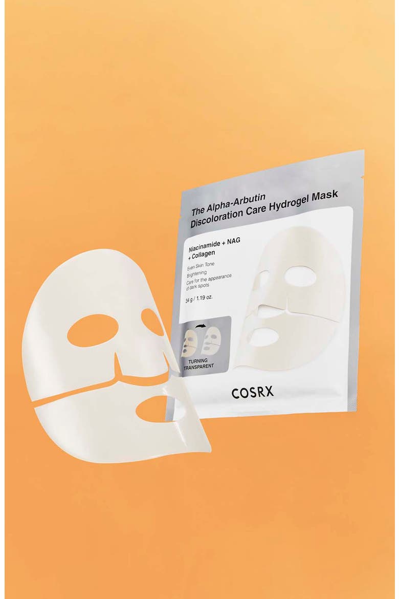 The Alpha-Arbutin Discoloration Care Hydrogel Mask, Alternate, color, NO COLOR