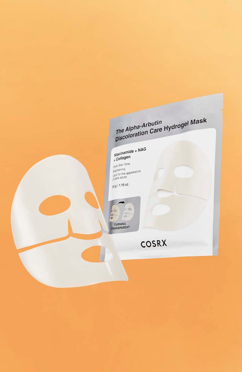 COSRX The Alpha-Arbutin Discoloration Care Hydrogel Mask, Alternate, color, 
