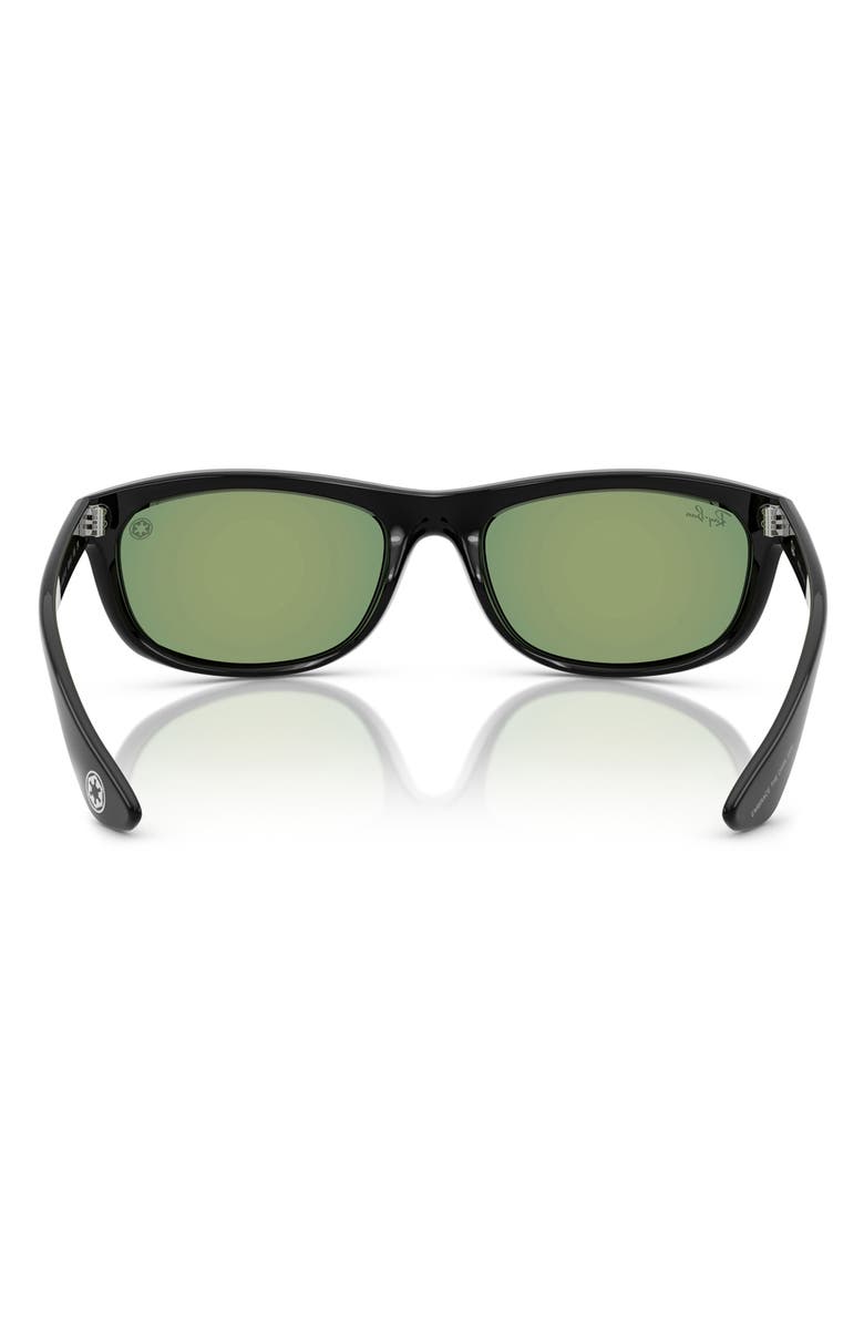 Ray-Ban Stars Wars<sup>™</sup> Darth Vader 62mm Oversize Balorama Sunglasses, Alternate, color, 