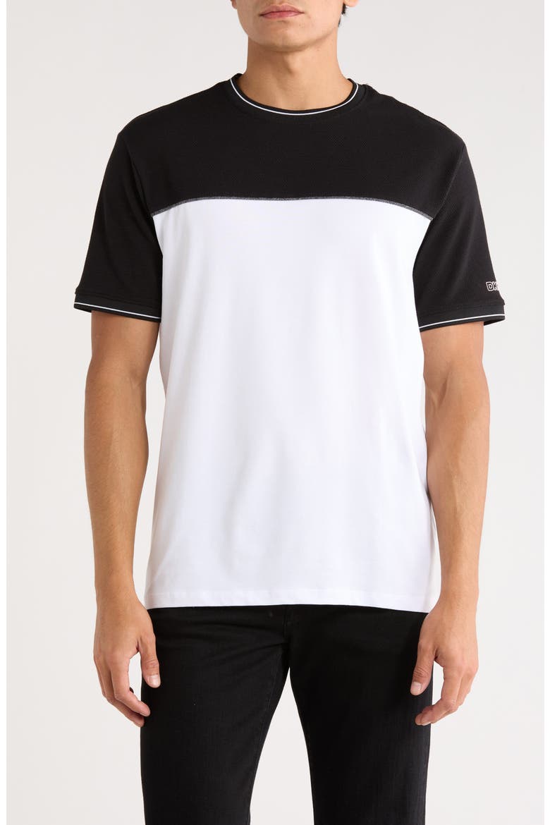 Jupiter Colorblock T-Shirt, Main, color, WHITE/ BLACK