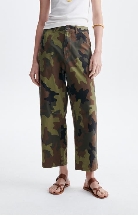 Cargo Wide Leg Trousers