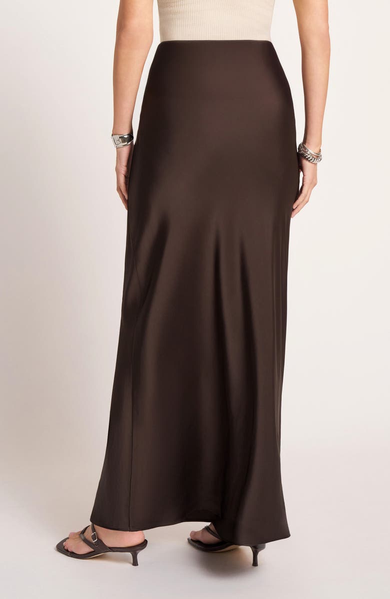 matty m. Sorelia Satin Maxi Skirt, Alternate, color,
