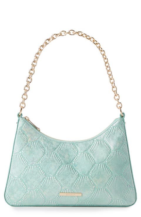 Mod Esme Embossed Leather Shoulder Bag