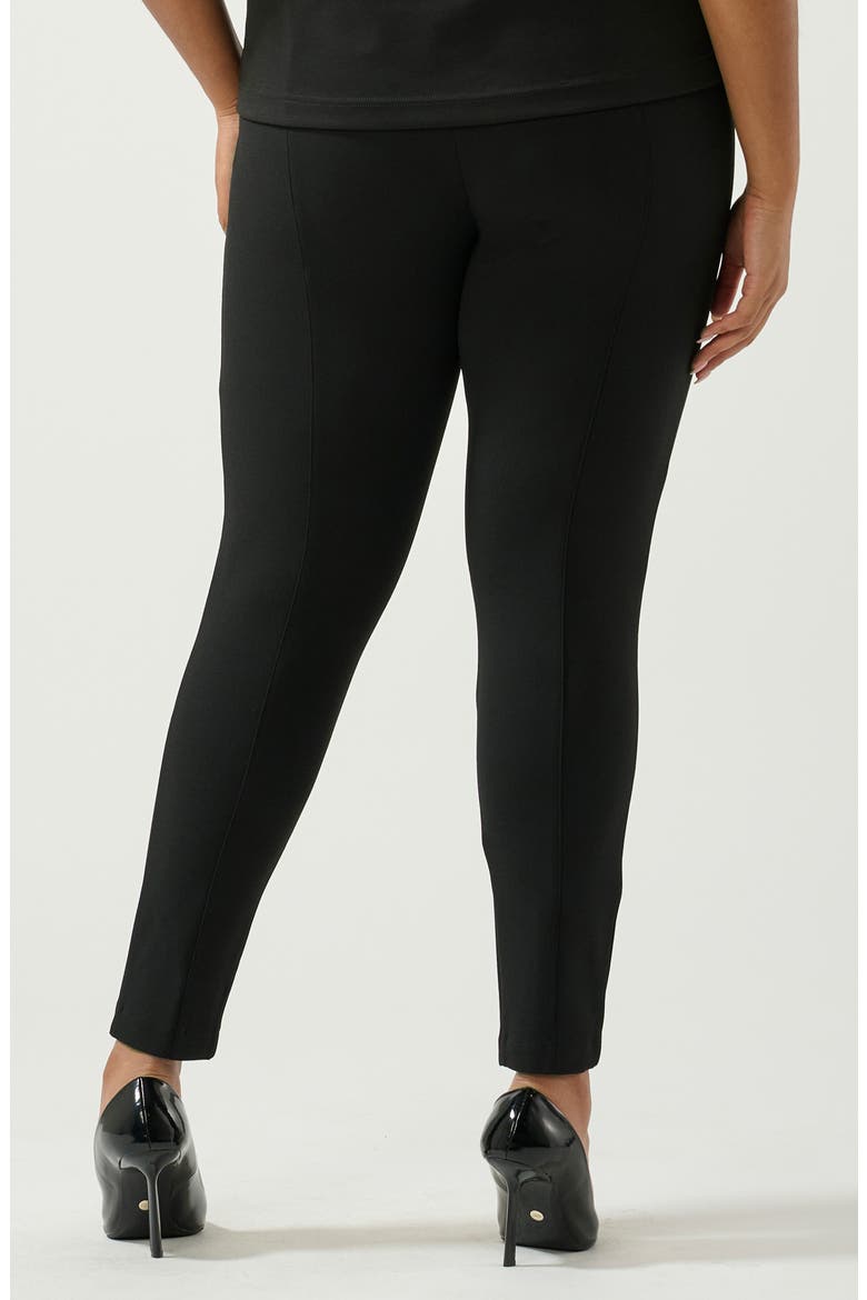 Harlow Elastic Waist Pants, Alternate, color, BLACK