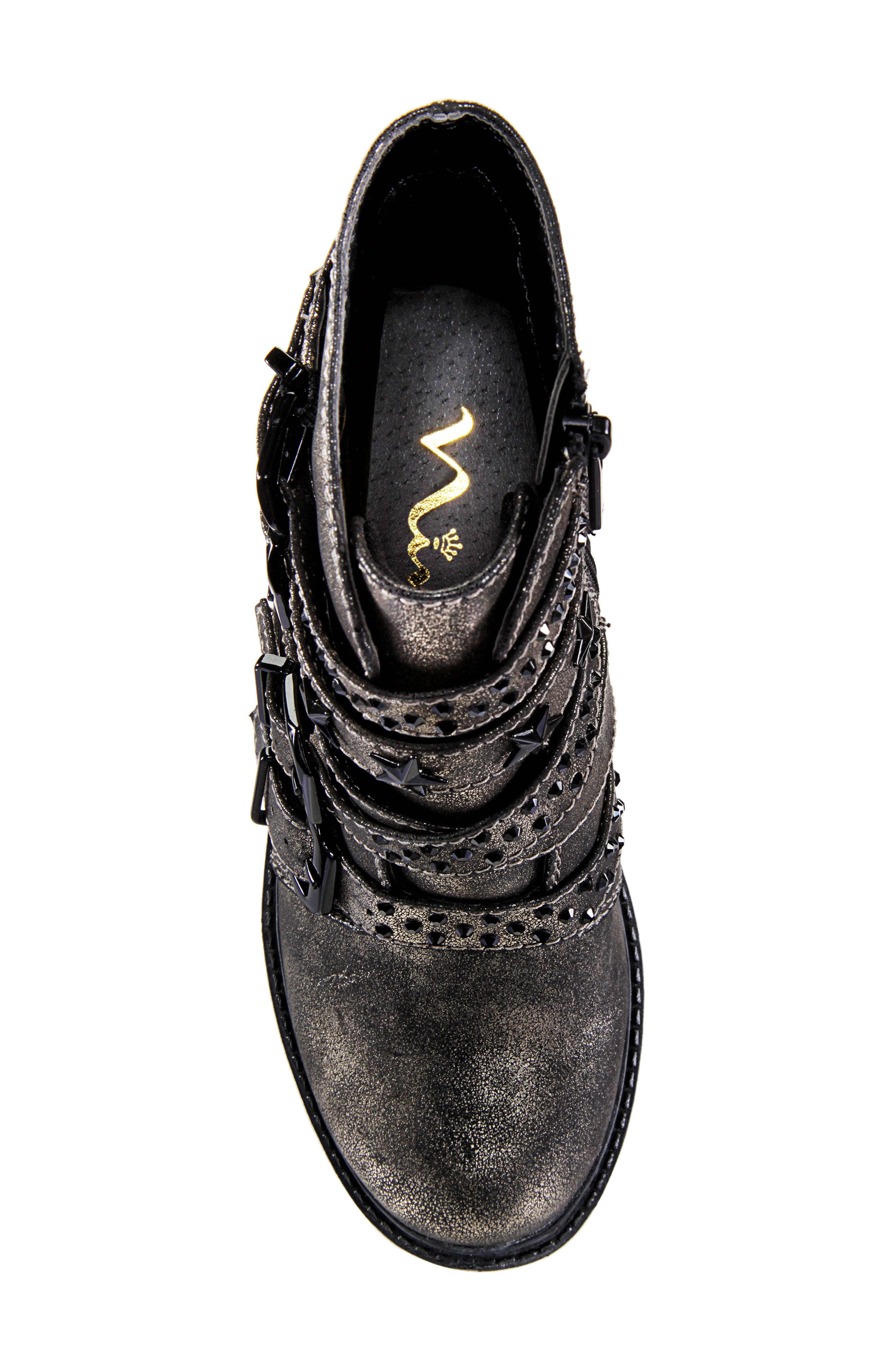 Nina Wenona Sparkle Buckle Boot, Alternate, color, 