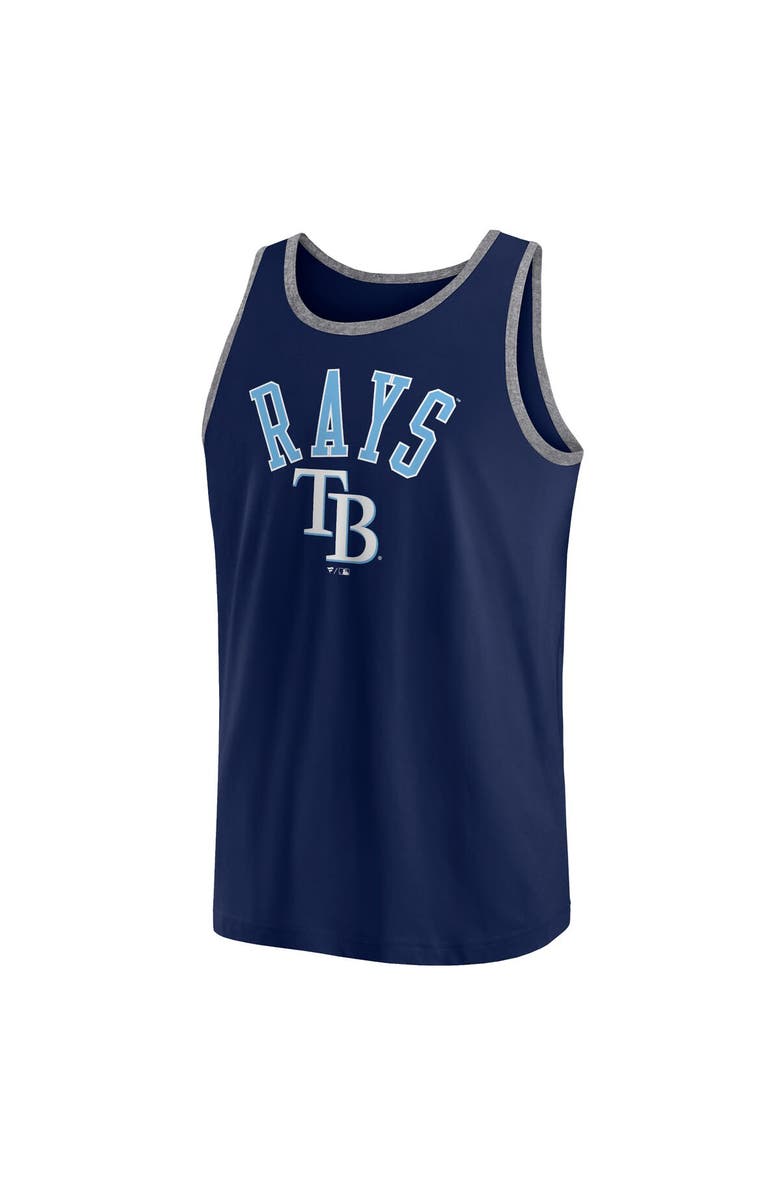 FANATICS Men's Fanatics Navy Tampa Bay Rays Bet Tank Top, Alternate, color, 