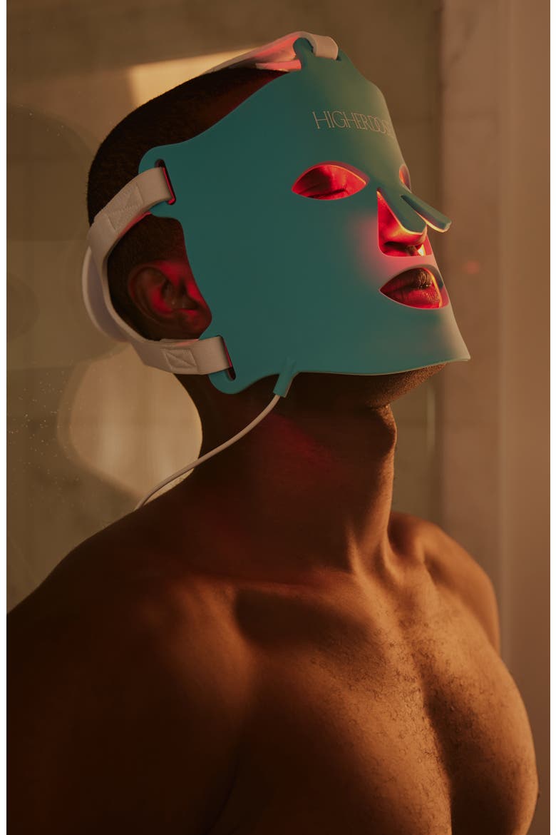 Red Light Face Mask, Alternate, color, BLUE