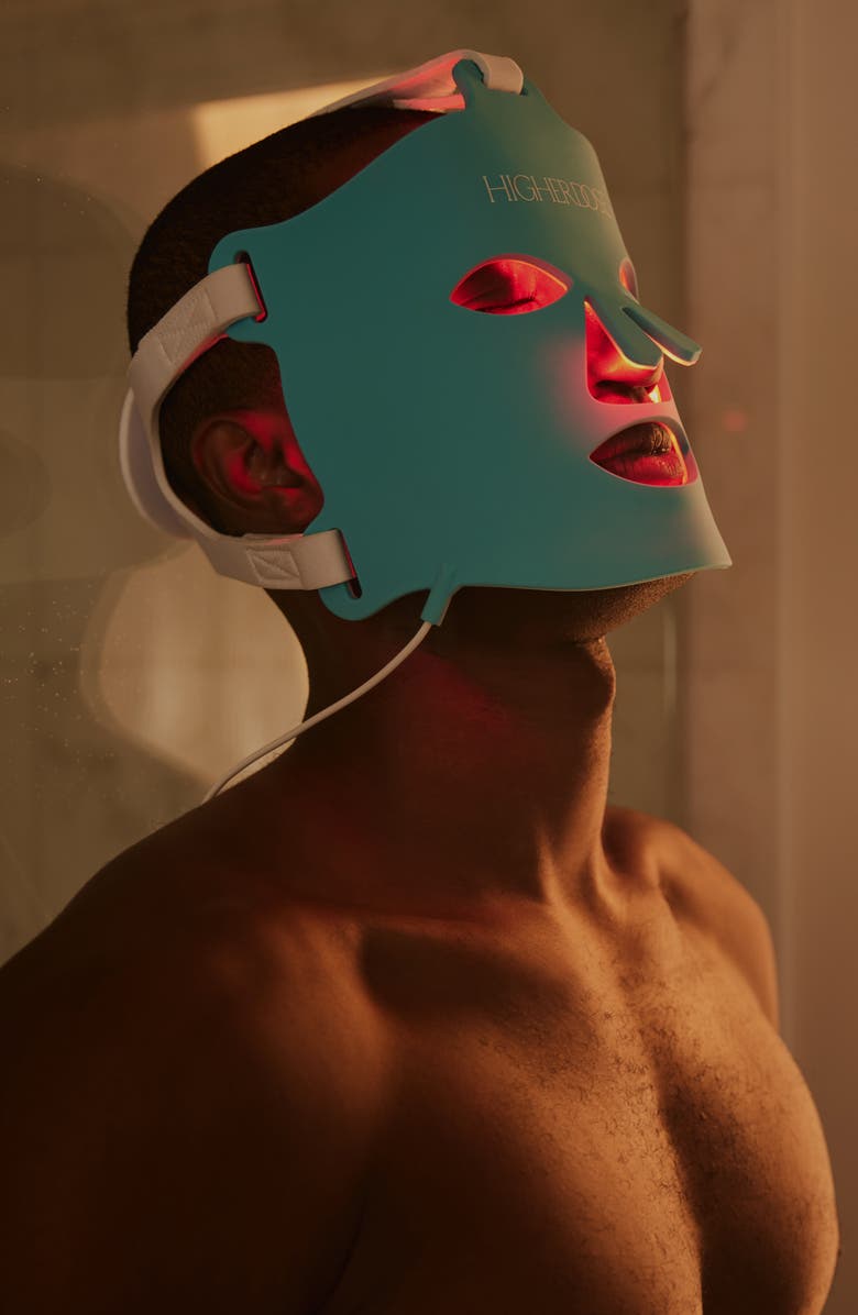 HigherDOSE Red Light Face Mask, Alternate, color, Blue