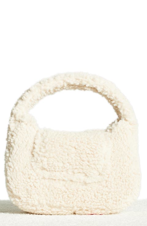 Mini Retro Faux Shearling Bag