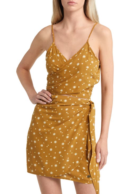 Sundial Wrap Tie Back Camisole