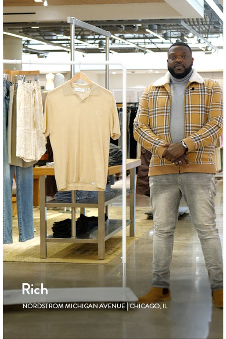 Emmanuel Linen & Cotton Polo Sweater video