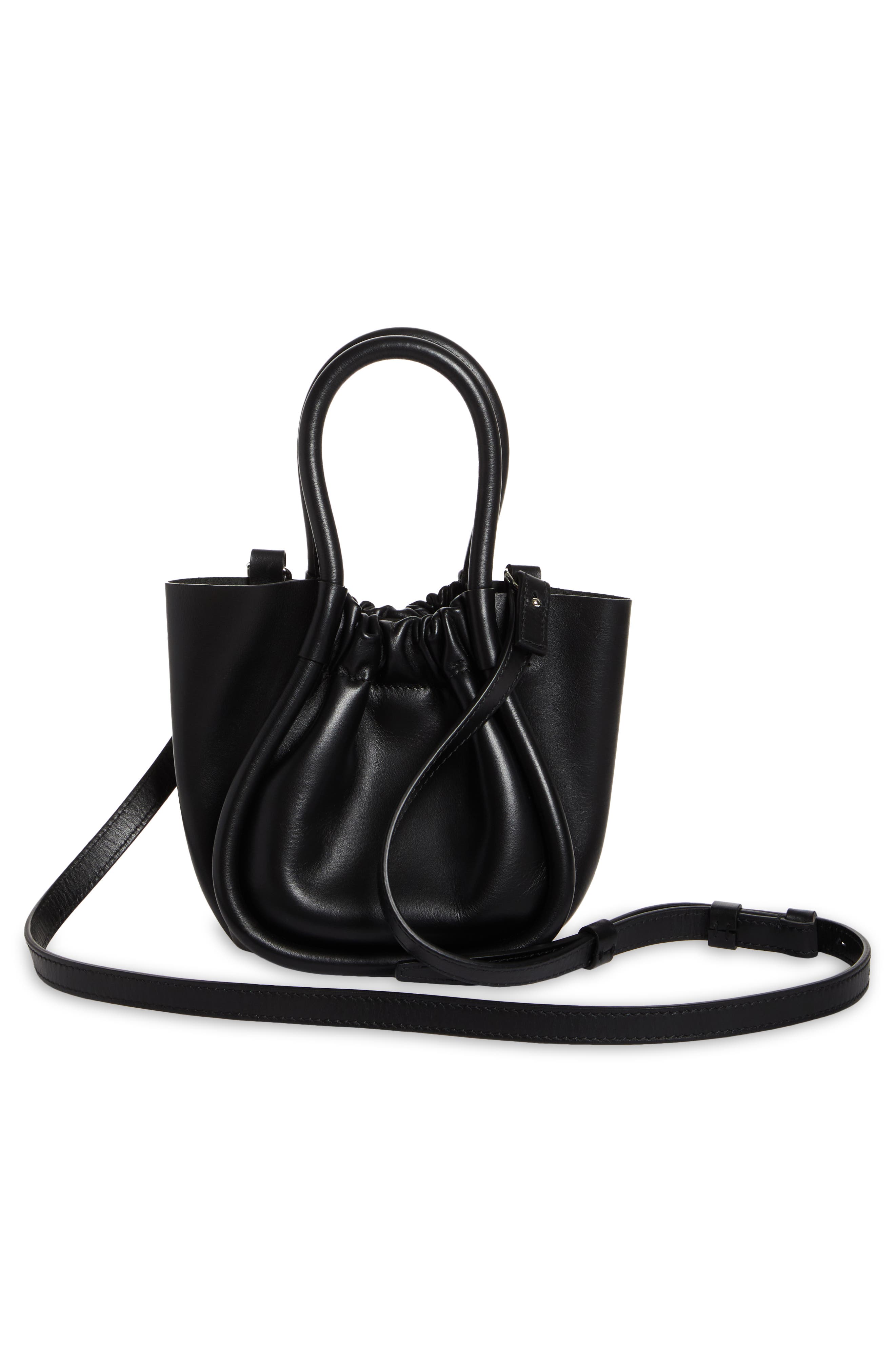 Proenza Schouler X-Small Ruched Leather Crossbody Tote, Alternate, color, 