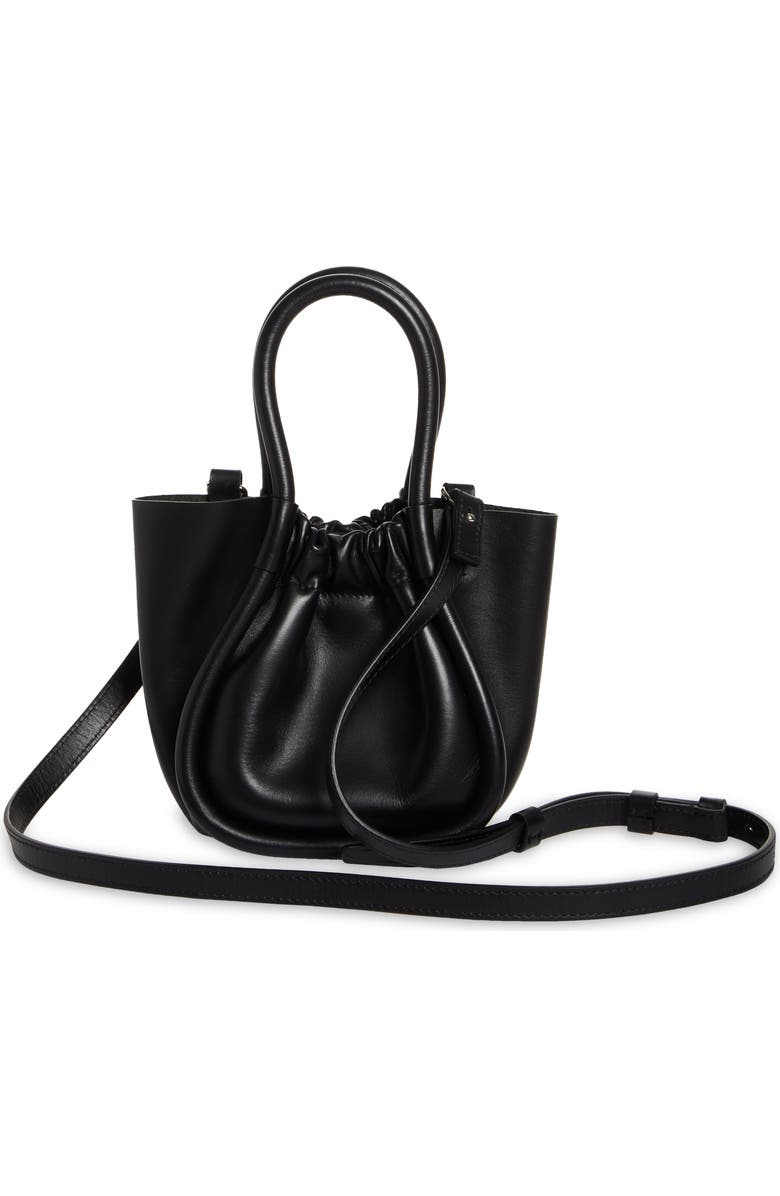 Proenza Schouler X-Small Ruched Leather Crossbody Tote, Alternate, color,