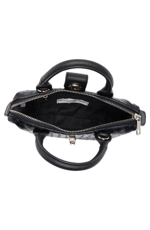 Madden Girl Mini Woven Tote In Black