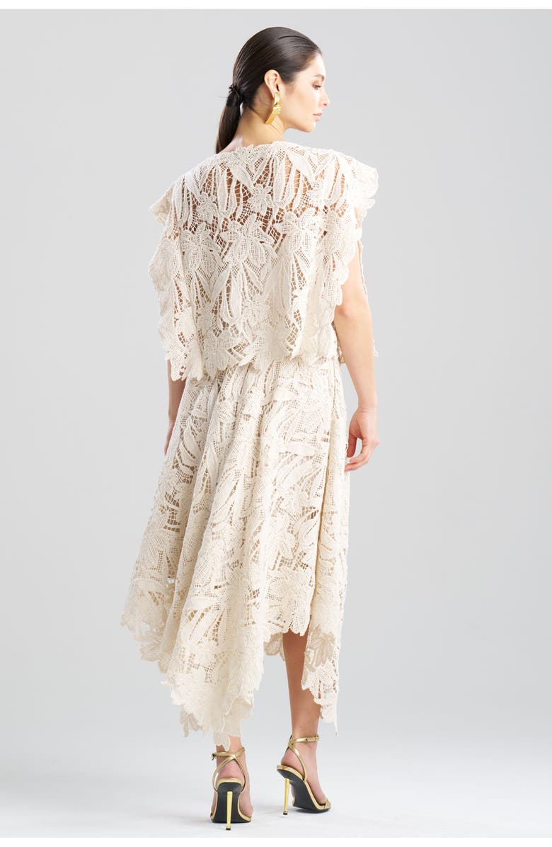 Natori Crochet Lace Square Top, Alternate, color, Parchment
