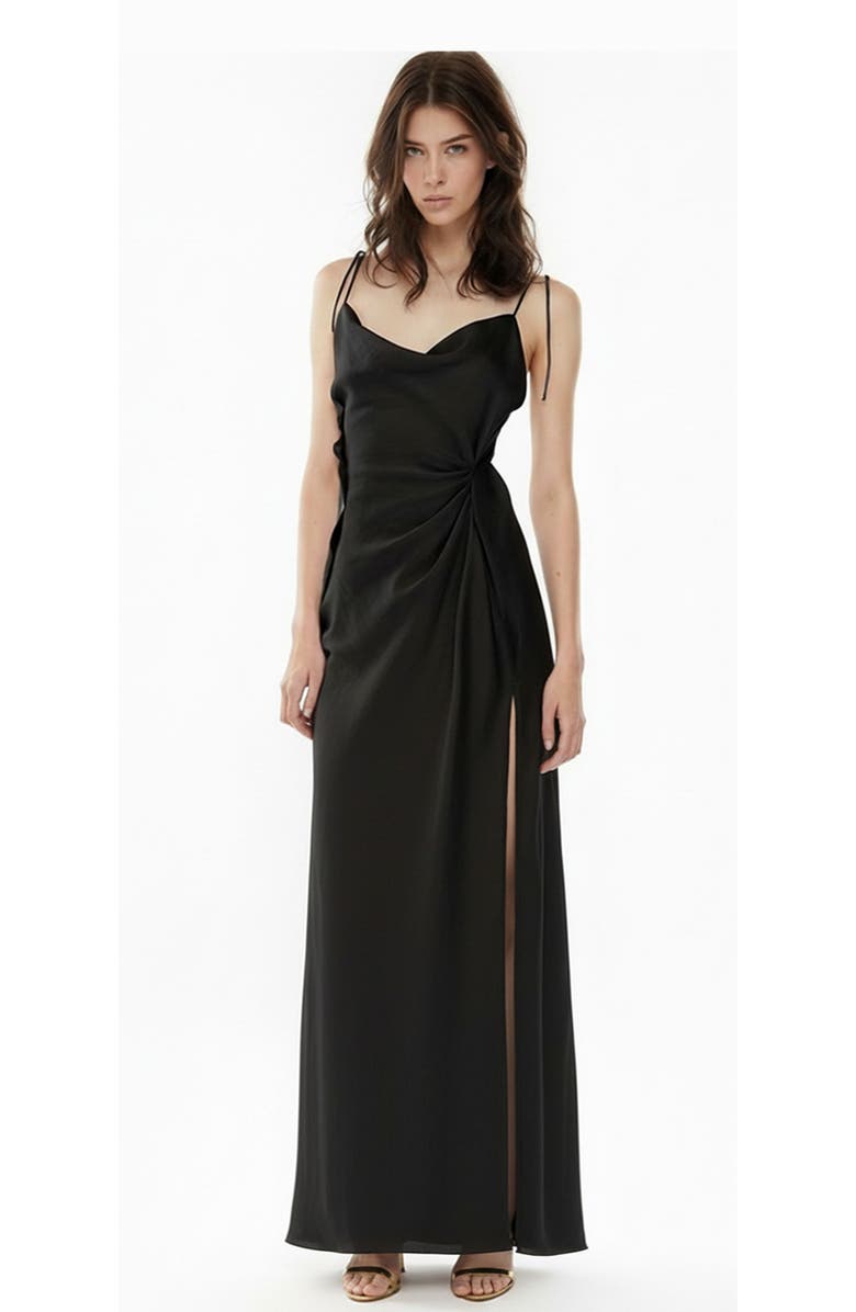 Mother of All Etta Dress, Main, color, Black