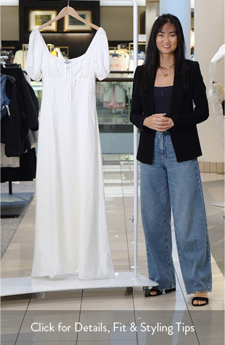 Song Puff Sleeve Maxi Dress, sales video thumbnail