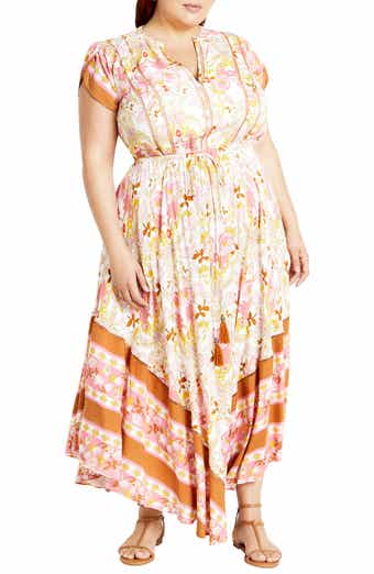 City Chic Sky Maxi Dress
