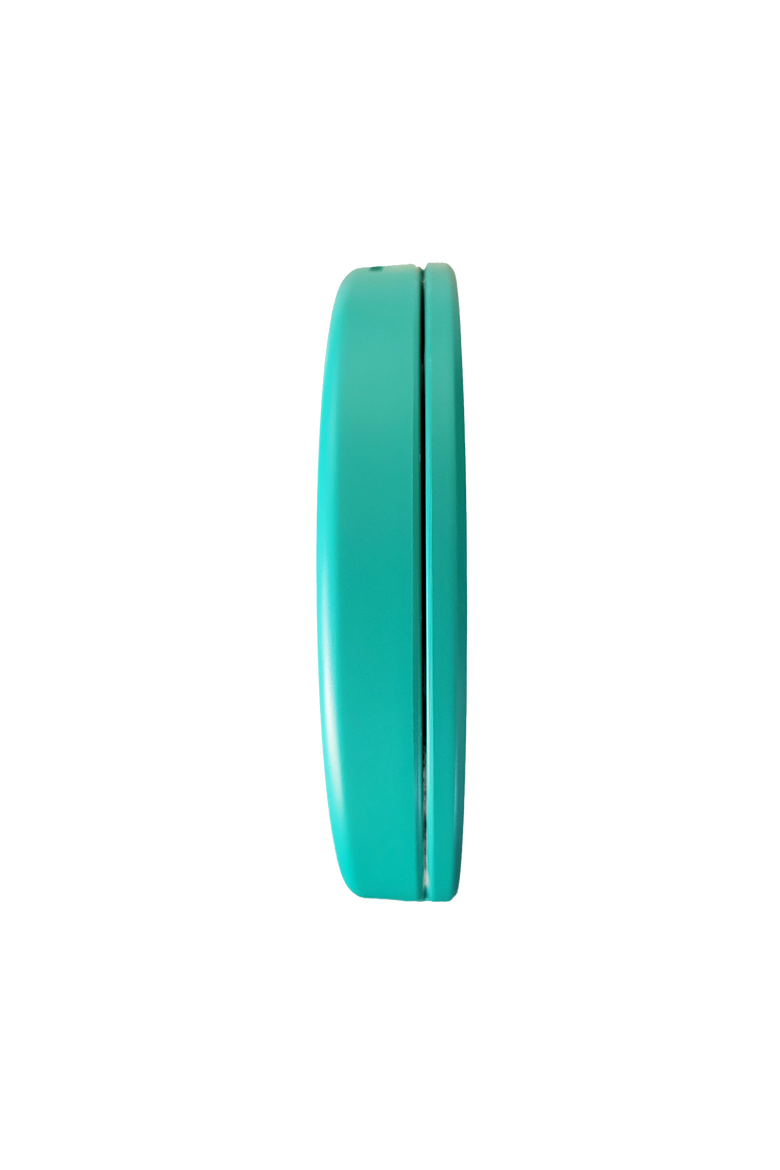 Ariel Compact Mirror with Wireless Power Bank Charging Base, Alternate, color, Green