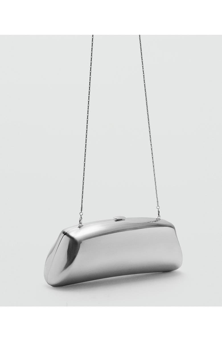 MANGO Metallic Frame Clutch, Alternate, color,