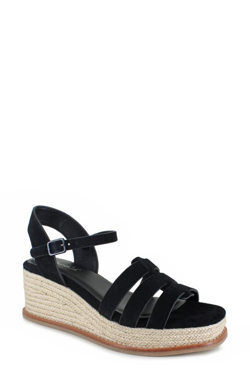 Splendid Dallas Wedge Sandal In Black