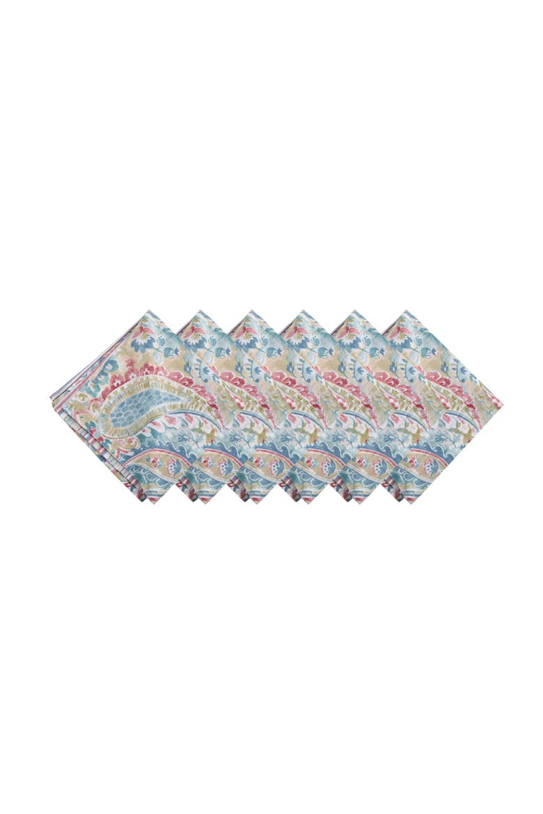 Maisie Napkins, Set of 6, Main, color, Blue