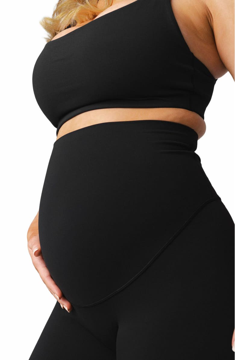 Vitality Cloud II II Maternity Biker Short, Alternate, color, Midnight