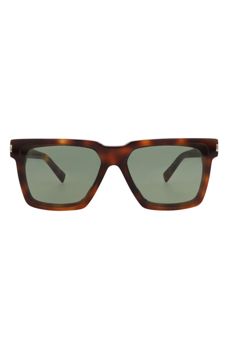 Saint Laurent 59mm Square Sunglasses, Main, color, 