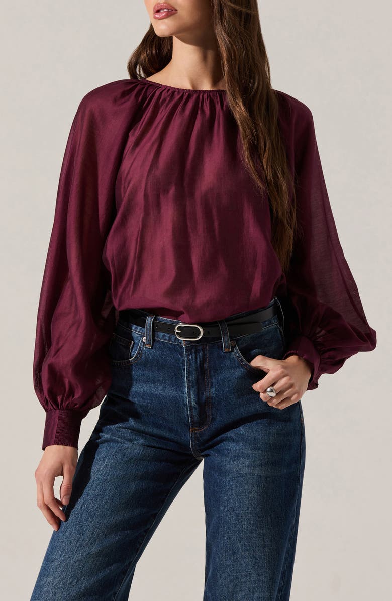 ASTR the Label Reyen Long Sleeve Top, Main, color,