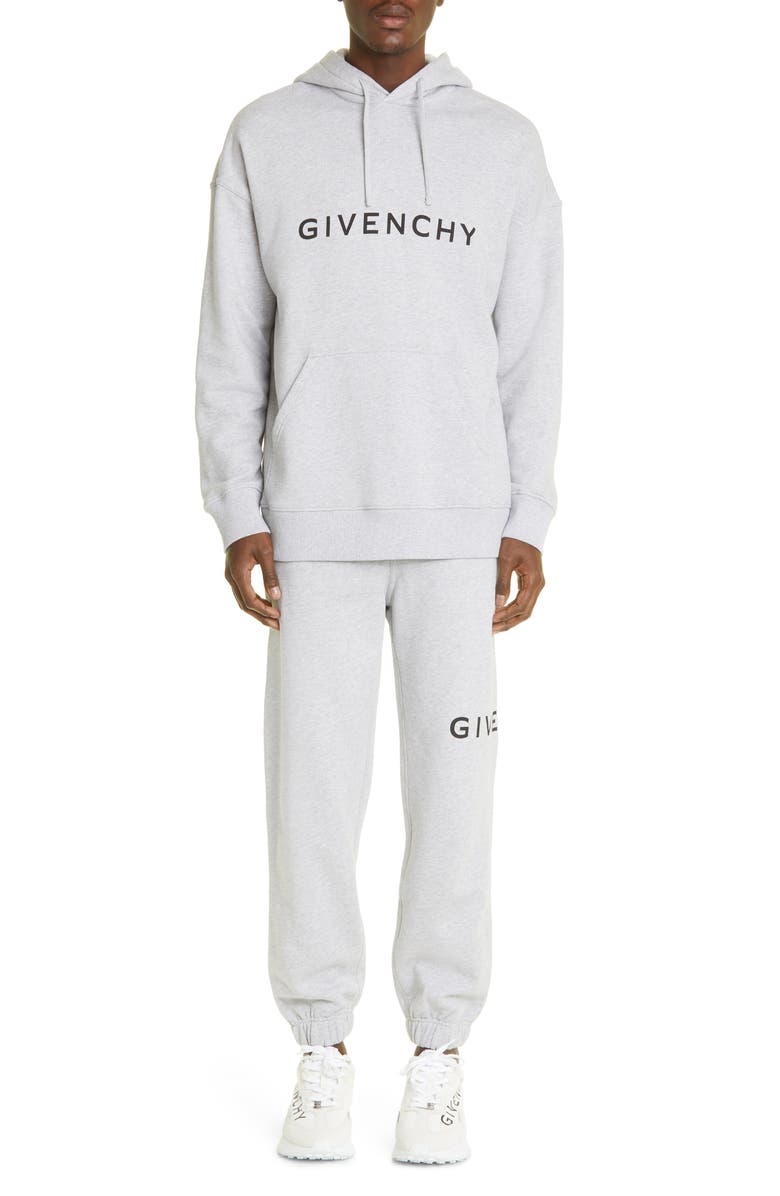 Givenchy Archetype Logo Slim Fit Cotton Joggers, Alternate, color,