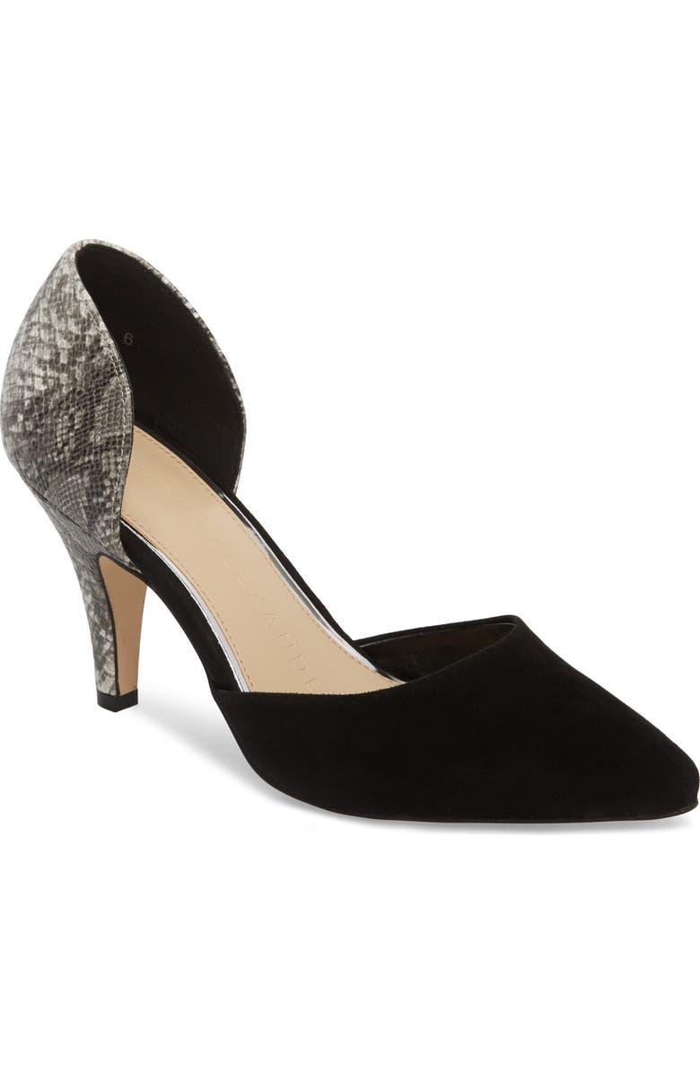 Athena Alexander Groton d'Orsay Pump, Main, color,