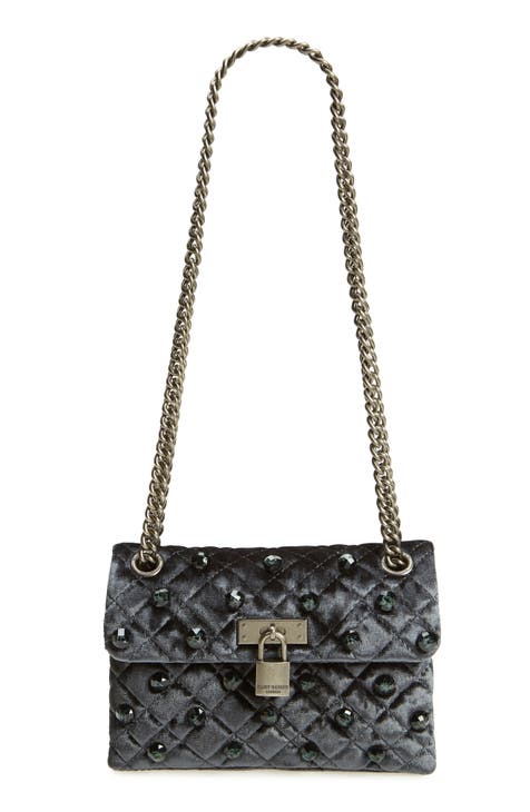 Mini Brixton Velvet Shoulder Bag