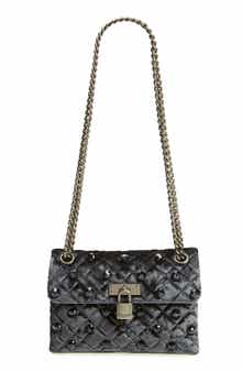 Kurt Geiger London Mini Brixton Velvet Shoulder Bag