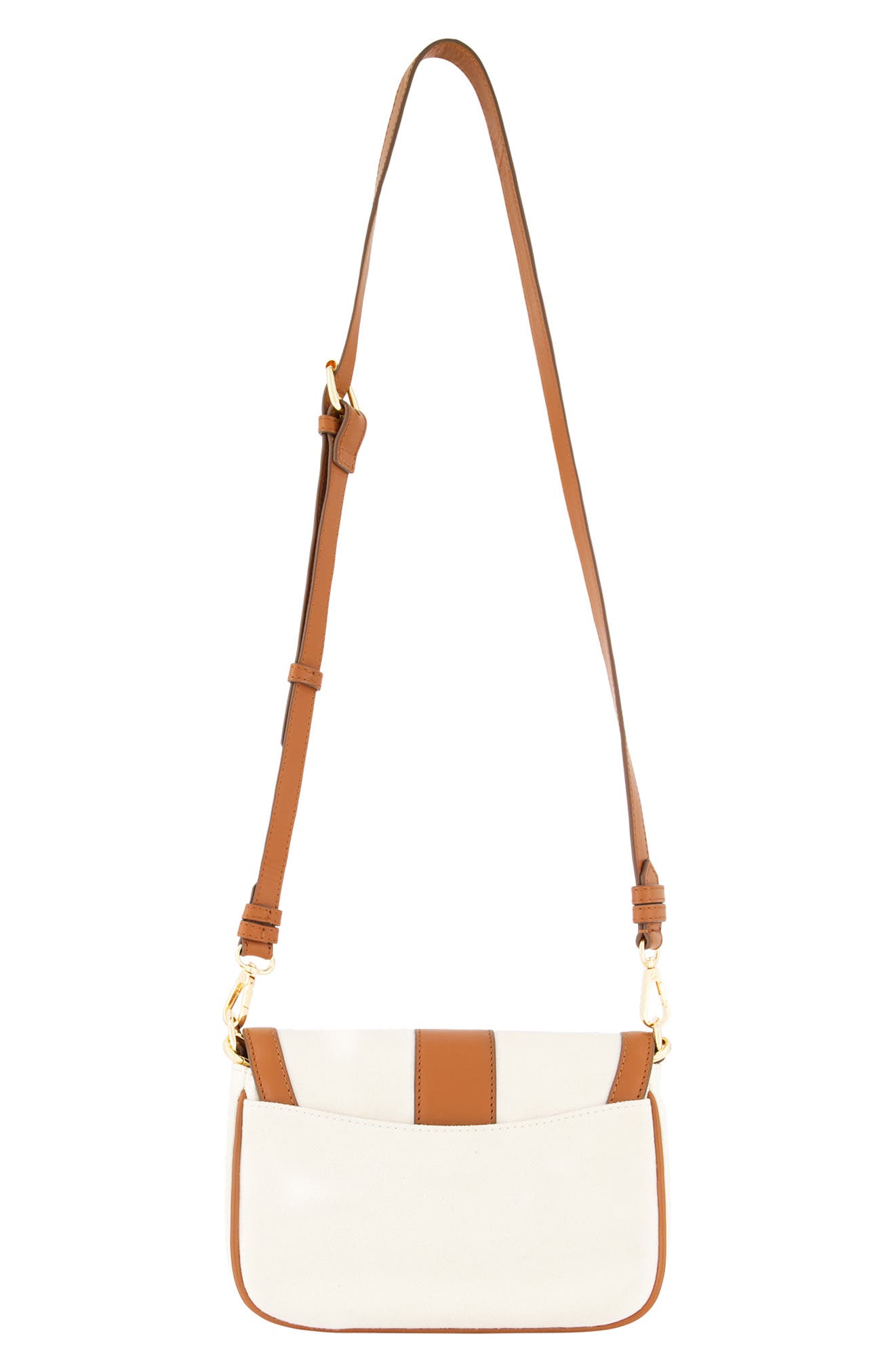 Tommy Bahama Canvas & Leather Trim Crossbody Bag, Alternate, color, Natural